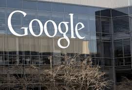 window with the word google