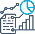 Manage Icon w light blue Manage Icon w light blue