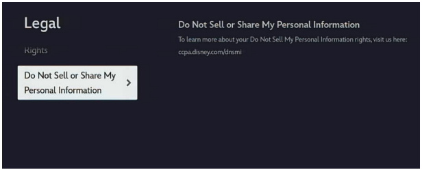 Disney opt-out link CCPA settlement